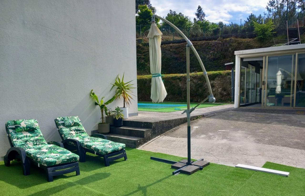 Casa Rocha Velha Con Terraza Y Piscina Particular Apartment Сантяго де Компостела Екстериор снимка