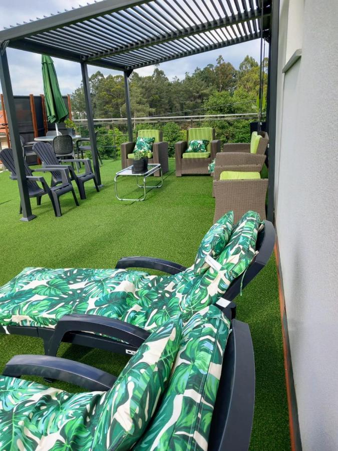 Casa Rocha Velha Con Terraza Y Piscina Particular Apartment Сантяго де Компостела Екстериор снимка