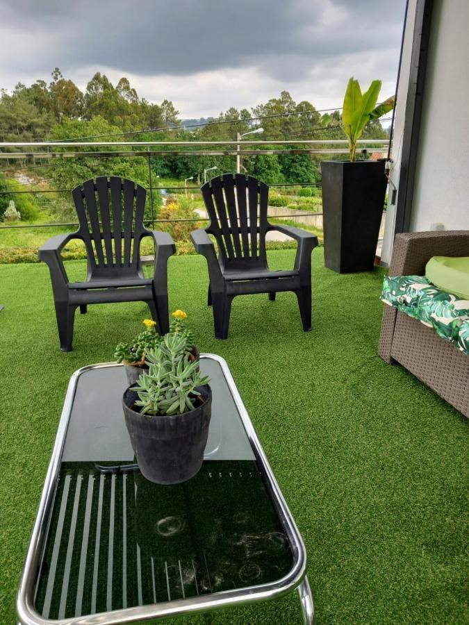 Casa Rocha Velha Con Terraza Y Piscina Particular Apartment Сантяго де Компостела Екстериор снимка