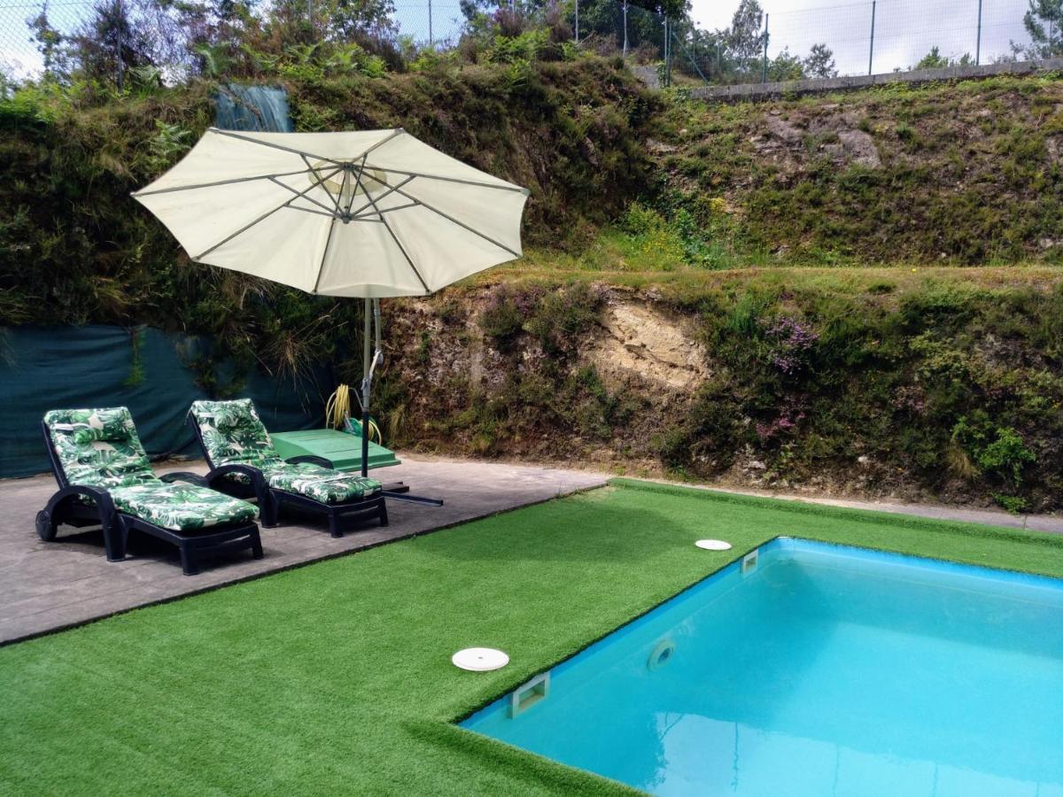 Casa Rocha Velha Con Terraza Y Piscina Particular Apartment Сантяго де Компостела Екстериор снимка